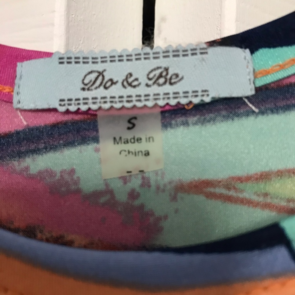 Multicolor Pattern Dress - Picture 3 of 3